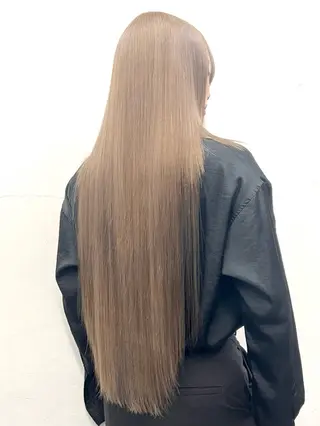 セミロング カラー HARU//原宿🤍 リピート率NO.1のヘアスタイル