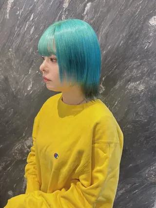 ショート カラー SALOWIN原宿iori B１階所属・🫧美髪育成美容師 WASHIZU🫧のヘアスタイル