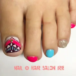 ネイル Hair salon Irie所属・與儀 知佳のネイルデザイン