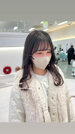 ロング カラー GOODDAY ヘアサロンのヘアスタイル