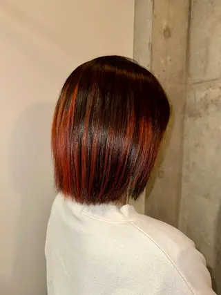 ミディアム カラー 🦋ハイトーン🦋/ かのんのヘアスタイル