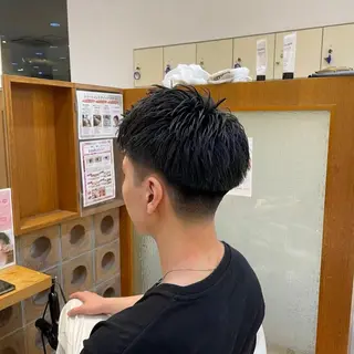 ショート メンズ 清潔感×束感ヘア🔥 メンズ専門篠原のヘアスタイル
