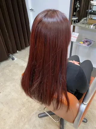 ロング カラー 吉浦 知宏のヘアスタイル