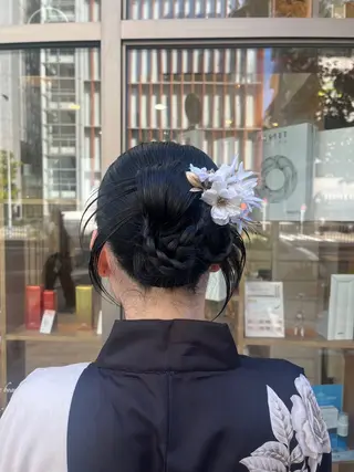 ヘアアレンジ 渋谷/透明感カラー/ 🩶Miwa🩶のヘアスタイル