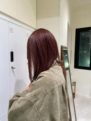 カラー 暖色カラー /ヘアアレンジ/花鈴のヘアスタイル