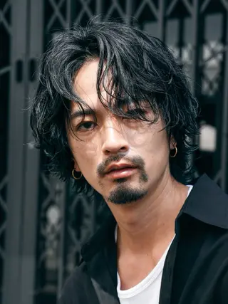 パーマ メンズ 原宿 フェザーパーマ fifth イノウエのヘアスタイル