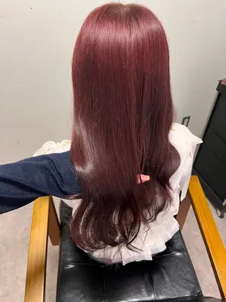 セミロング カラー ヘアアレンジ 愛されカラー🩷 はるなのヘアスタイル