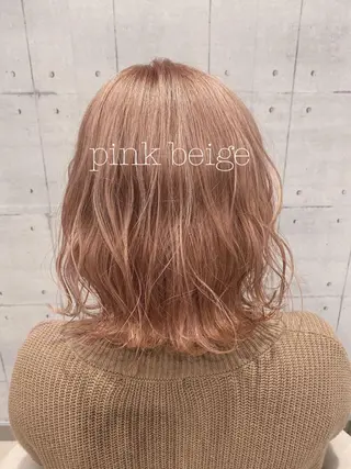 ミディアム カラー 韓・中華美女ヘア 🇰🇷×🇨🇳のヘアスタイル