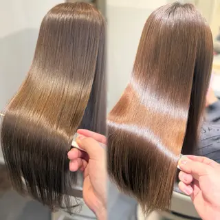 セミロング サロウィン新宿三丁目所属・🌈新宿/縮毛矯正/ 髪質改善/代表🌈のヘアスタイル