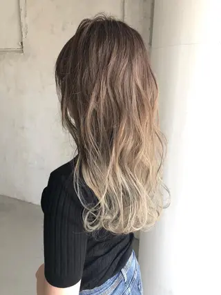 セミロング 小澤大輔 YOLO hairのヘアスタイル