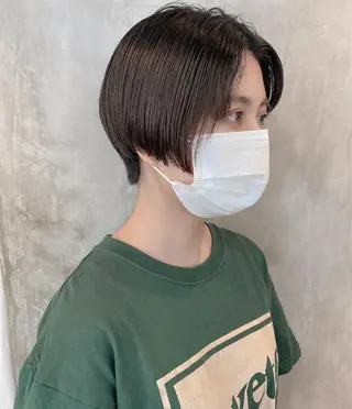 ショート カラー ヘアアレンジ stylist/蛯谷 珠里のヘアスタイル
