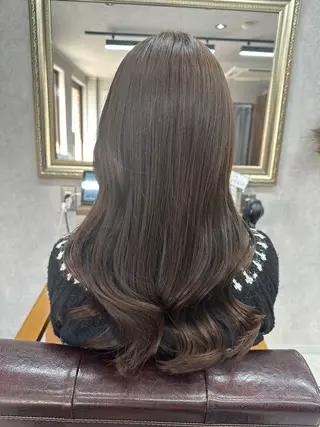 ロング カラー Lien 深井店のヘアスタイル