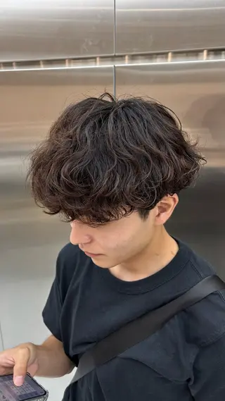 パーマ メンズ 高橋 晴のヘアスタイル