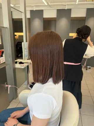 ミディアム ツヤカラー/ KAZAMA❤️✨のヘアスタイル