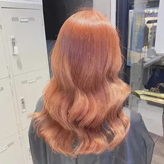 セミロング カラー ヘアアレンジ 韓国ヘア 🦋KIRA🦋のヘアスタイル