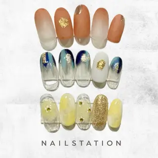 ネイル 大霜 ネイルステーションのネイルデザイン