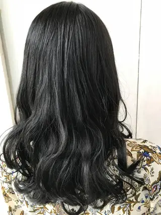 ロング カラー ヘアアレンジ 鈴木 拓海のヘアスタイル
