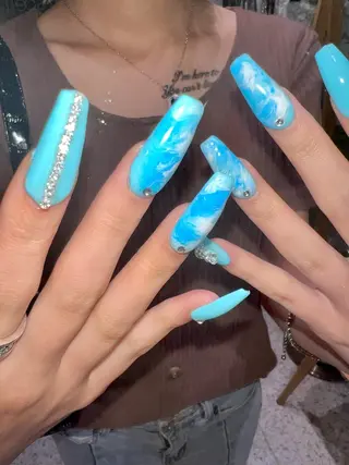 ネイル 個性派/中韓ネイル SAKURAのネイルデザイン