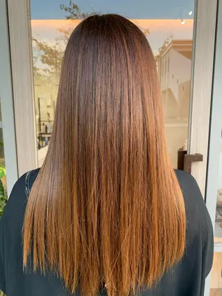 ロング カラー 💛艶カラー髪質改善 💛MIYUのヘアスタイル