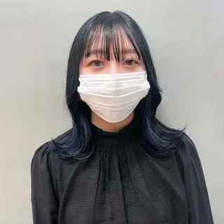 ミディアム Misaki /ボブ/縮毛矯正のヘアスタイル