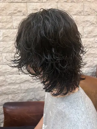 メンズ TSUMUGI ／パーマ✨️のヘアスタイル