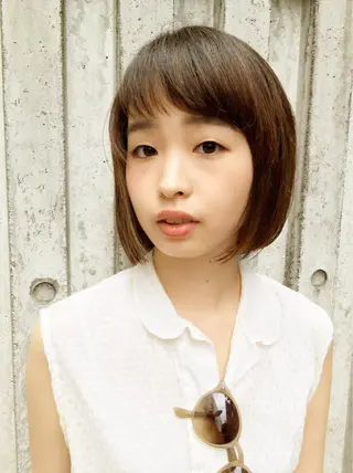 ショート ミディアム カラー HAREKE  33 STREET所属・清水 美里のエステ・リラクイメージ