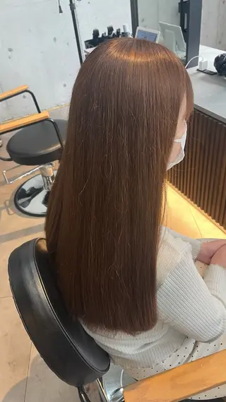 カラー ANGELICA 國吉　日向のヘアスタイル