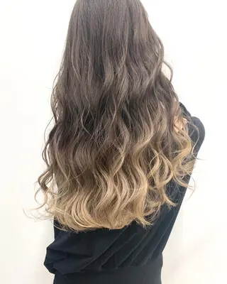 ロング カラー 無料カットモデル募集 スタイリスト石井大夢のヘアスタイル