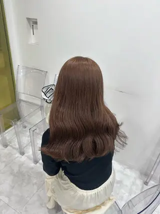 セミロング カラー ♡ダブルカラー特化♡ miyuのヘアスタイル