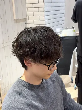 パーマ メンズ メンズ/パーマ/ 目黒/オノザトのヘアスタイル