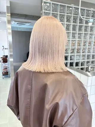 ミディアム ボブカット 💎坪谷のヘアスタイル