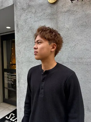 メンズ men's　パーマ/ ⭐️Tenshinのヘアスタイル