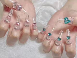 ネイル 🎀ネイルサロン エクラYUI🎀のネイルデザイン