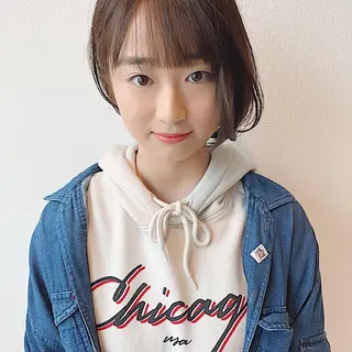 ショート カラー CODE.LINE所属・中川 竜誠のヘアスタイル