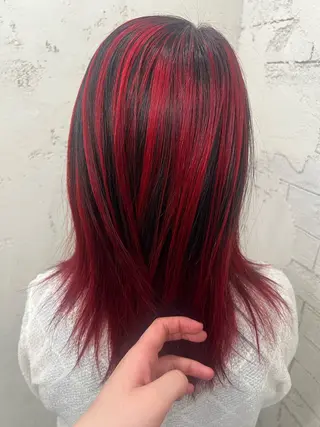 ミディアム prize🤍ྀི kana🖤ྀིのヘアスタイル