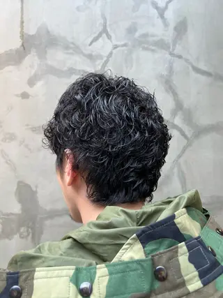 パーマ メンズ いぐちしょうた🫧 VISAGEbaskのヘアスタイル
