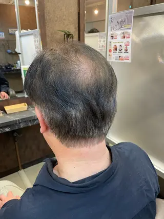 ショート メンズ メンズパーマ特化 カバヤマ　リョウのヘアスタイル