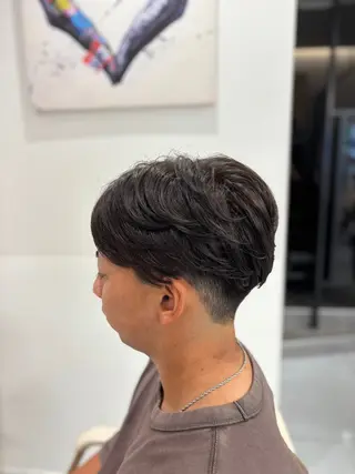 ショート パーマ メンズ メンズ特化韓国風 パーマスタイル/りんのヘアスタイル