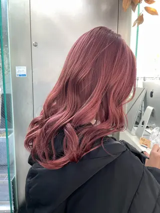 セミロング オノ テンタのヘアスタイル