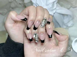 ネイル E.N🦋 長さ出し/持ち込みのネイルデザイン
