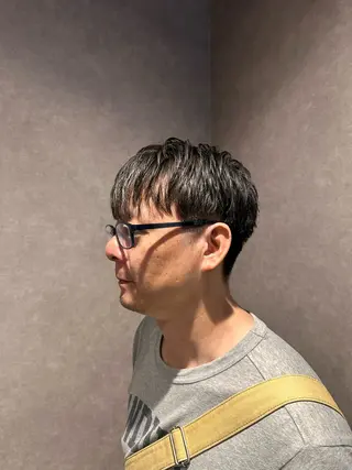 ショート メンズ 田中 瑠星のヘアスタイル