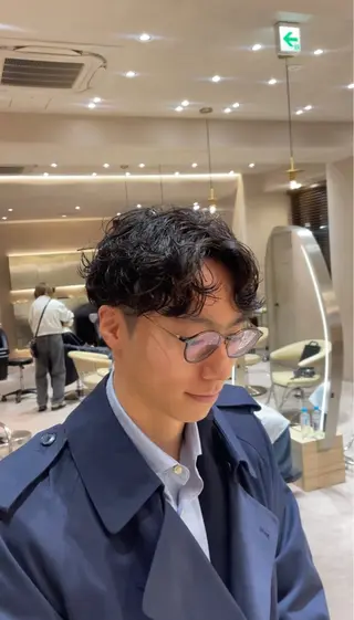 ショート パーマ メンズ 渋谷/メンズ特化/ 女子ウケ/FUKAのヘアスタイル