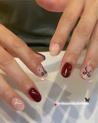 ネイル RINA🍒 国立/ネイルモデルのネイルデザイン