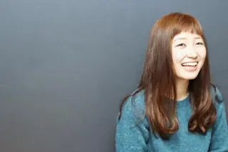 セミロング カラー パーマ ヘアアレンジ 田中  雅樹のヘアスタイル