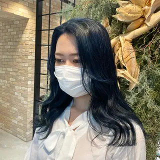 ロング カラー ヘアアレンジ 平野葵🎀 hair/nailのネイルデザイン