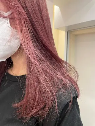 ロング マホ/日吉/髪質改善 /レイヤー/ガーリーのヘアスタイル