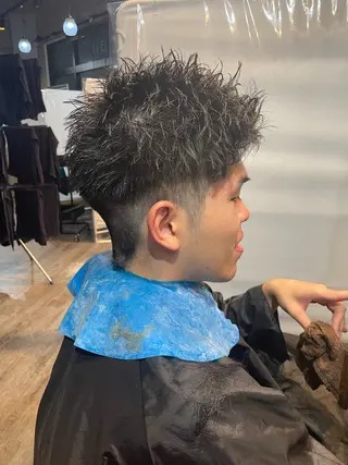 パーマ メンズ 堀込 昭吾☆特別価格☆のヘアスタイル