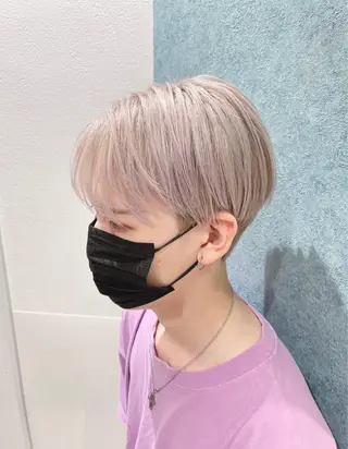 ショート メンズ 🎀艶髪カラー🎀 Aiのヘアスタイル