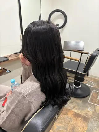 ロング CHESS所属・星 優南のヘアスタイル