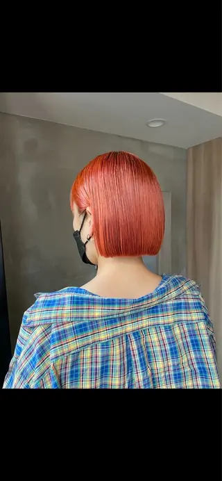 ショート カラー hayaka todaのヘアスタイル